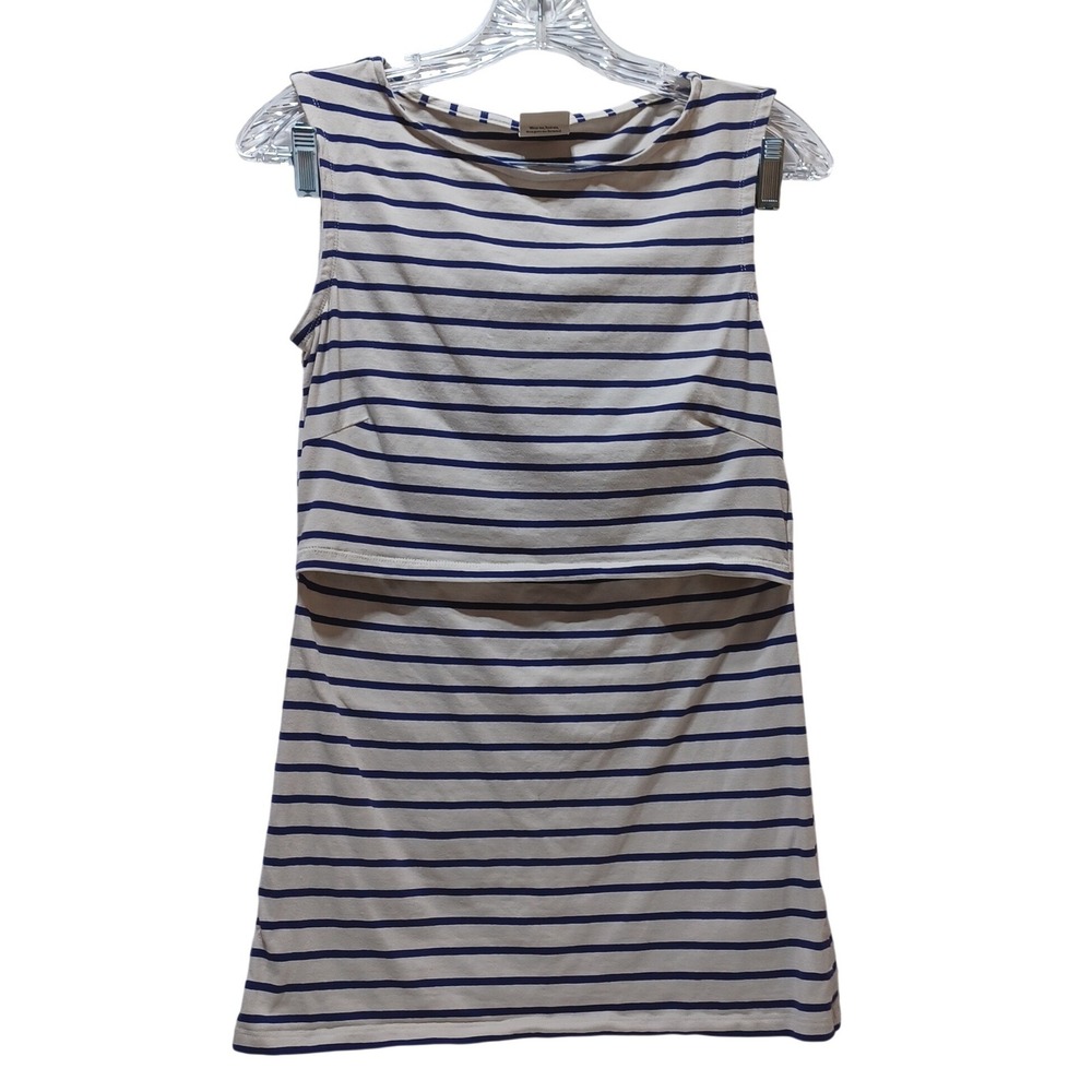 Boob Design Womens S Nursing Top Organic Cotton Striped Scandi Sustainable